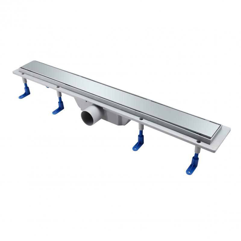 Трап Qtap Dry Tile304-700 лінійний з сухим закривом під плитку 700 мм Трап Qtap Dry Tile304-700 лінійний з сухим закривом під плитку 700 мм