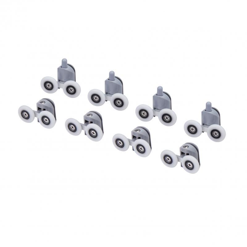 Комплект подвійних роликів Lidz Rolki SAT.DOUBLE.25.5 для скла 5 мм Комплект подвійних роликів Lidz Rolki SAT.DOUBLE.25.5 для скла 5 мм