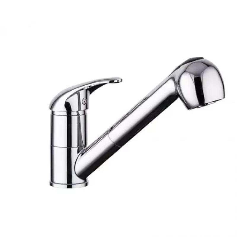 Змішувач для кухні Frap F6003 з висувним виливом, хром Змішувач для кухні Frap F6003 з висувним виливом, хром