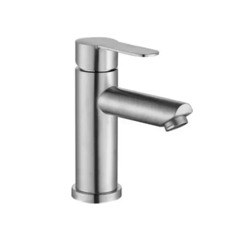 Змішувач для умивальника Frap F10801, нержавіюча сталь Змішувач для умивальника Frap F10801, нержавіюча сталь