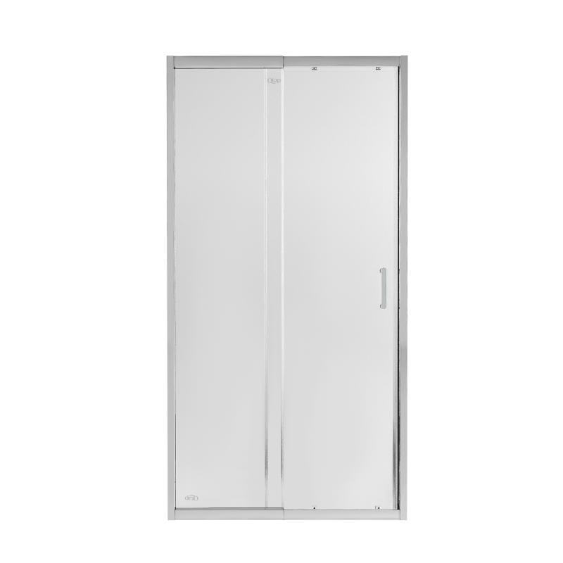 Душові двері в нішу Qtap Taurus CRM209-1.C6 90-100x185 см, скло Clear 6 мм, покриття CalcLess Душові двері в нішу Qtap Taurus CRM209-1.C6 90-100x185 см, скло Clear 6 мм, покриття CalcLess