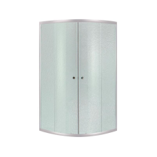 Душова кабіна Lidz Latwa SC80x80.SAT.LOW.FR, скло Frost 4 мм без піддона