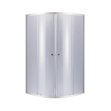 Душова кабіна Lidz Latwa SC90x90.SAT.MID.GR, скло тоноване 4 мм без піддона