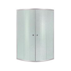 Душова кабіна Lidz Latwa SC90x90.SAT.MID.FR, скло Frost 4 мм без піддона