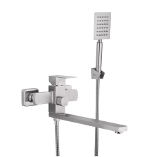 Змішувач для ванни Frap F22802, нержавіюча сталь