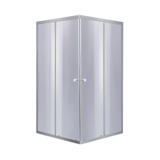 Душова кабіна Lidz Wawel SC90x90.SAT.LOW.GR, скло тоноване 4 мм без піддона