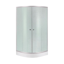 Набір Lidz душова кабіна Latwa SC80x80.SAT.LOW.FR, скло Frost 4 мм + піддон Kupala