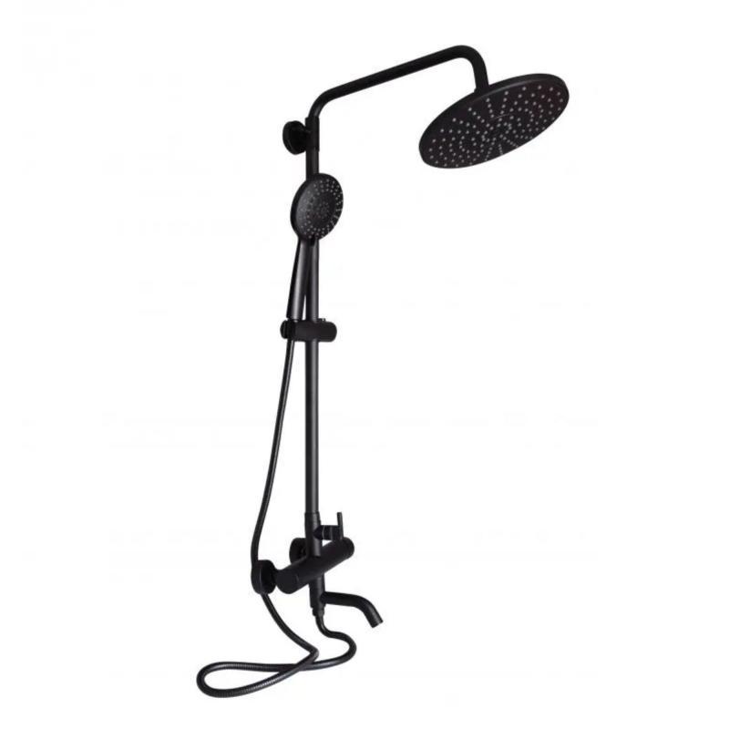 Душова система для кабіни Lidz Aria 1031 на три споживача (з виливом) (k35) LDARI1031BLA43370 Black Душова система для кабіни Lidz Aria 1031 на три споживача (з виливом) (k35) LDARI1031BLA43370 Black