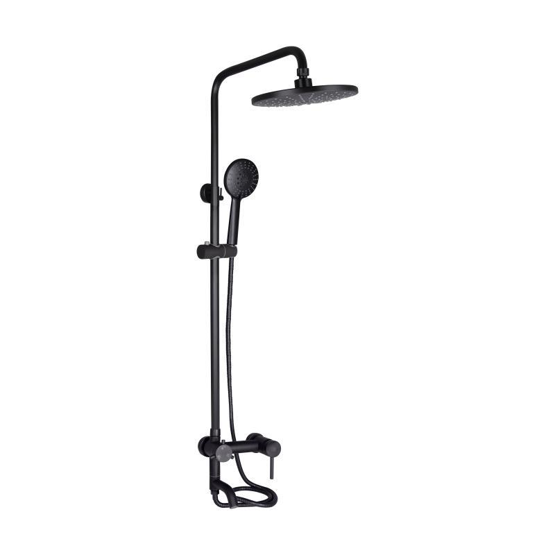 Душова система для кабіни Lidz Aria 1032 на три споживача (з виливом) (k35) LDARI1032BLA43371 Black Душова система для кабіни Lidz Aria 1032 на три споживача (з виливом) (k35) LDARI1032BLA43371 Black