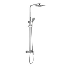 Душова система для кабіни Lidz Kubis 1031 на три споживача (з виливом) (k35) LDKUB1031NKS43380 Nickel