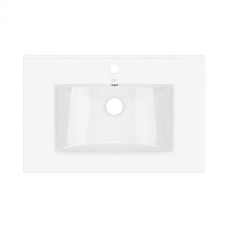 Раковина Qtap Albatross 700х460х180 White без донного клапана QT01113070CW