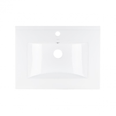 Раковина Qtap Albatross 600х460х180 White без донного клапана QT01113060CW1