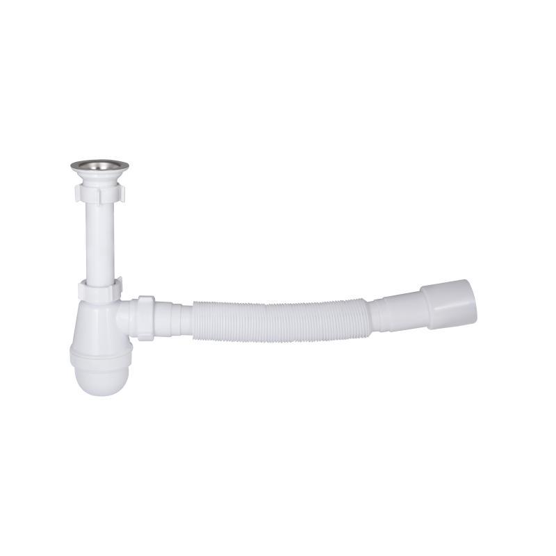 Сифон для раковини Lidz (WHI) LU06 колбовий (вихід 50 мм) Сифон для раковини Lidz (WHI) LU06 колбовий (вихід 50 мм)