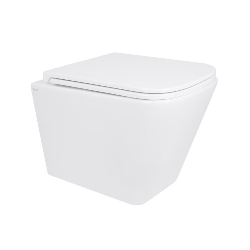 Унітаз підвісний Qtap Tern із сидінням Soft-close QT17332303ASW