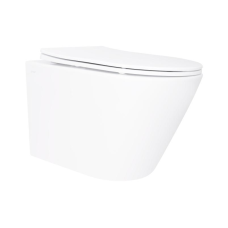 Унітаз підвісний Qtap Swan безободковий Ultra Quiet з сидінням Soft-close QT16335179W