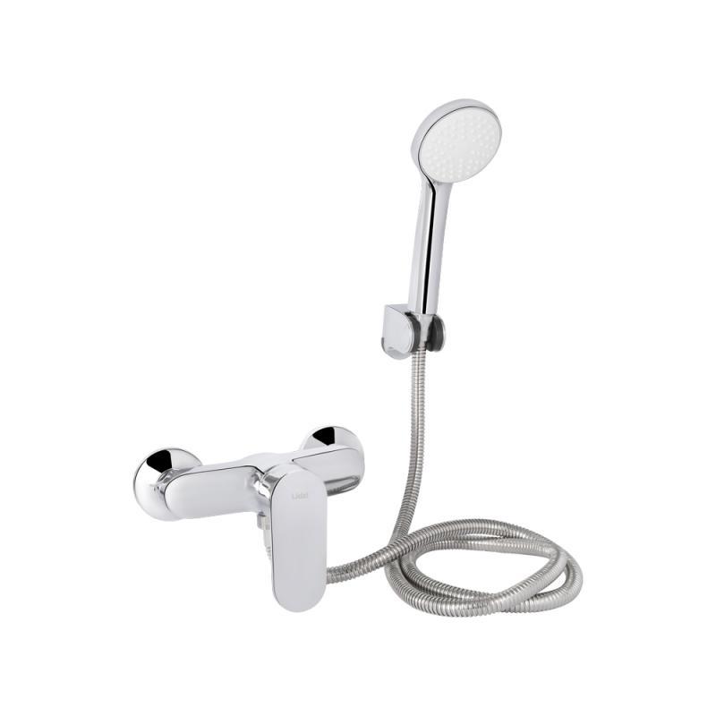 Змішувач для душу Lidz Tani 010 (з душовим гарнітуром) (k40) LDTAN010CRM44965 Chrome Змішувач для душу Lidz Tani 010 (з душовим гарнітуром) (k40) LDTAN010CRM44965 Chrome