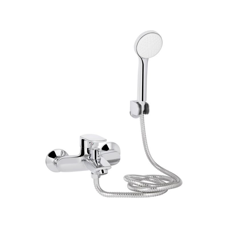 Змішувач для ванни Lidz Tani 0061 (з душовим гарнітуром) (k40) LDTAN0061CRM44963 Chrome Змішувач для ванни Lidz Tani 0061 (з душовим гарнітуром) (k40) LDTAN0061CRM44963 Chrome