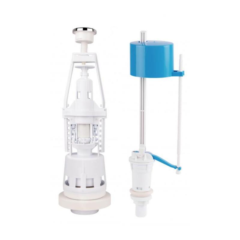 Комплект арматура з клапаном нижньої подачі 1/2 Lidz Комплект арматура з клапаном нижньої подачі 1/2 Lidz