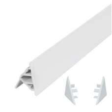 Набір декоративні планки для піддону та ванни (2x1м) + 2 ковпачки Qtap WCS021