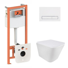 Готове рішення Qtap для ванної кімнати: підвісний унітаз Tern Ultra Quiet + комплект інсталяції Nest 4 в 1