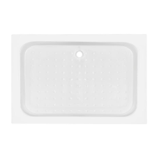 Душовий піддон KAPIELKA ST120x80х14 низький, прямокутний, діаметр зливу 52 мм Lidz