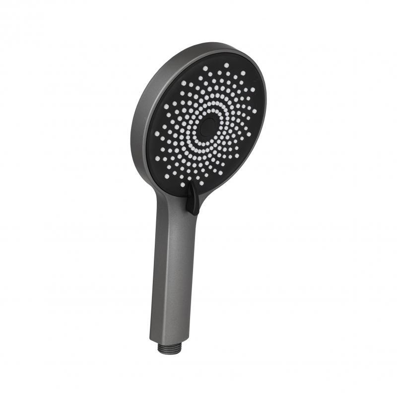 Qtap Rucni Лійка для ручного душу 120 мм округла QTRUCA120R3GRP Graphite Qtap Rucni Лійка для ручного душу 120 мм округла QTRUCA120R3GRP Graphite