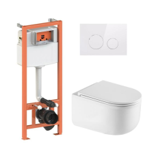 Готове рішення Qtap для ванної кімнати: підвісний унітаз Taurus Ultra Quiet + комплект інсталяції Nest 4 в 1