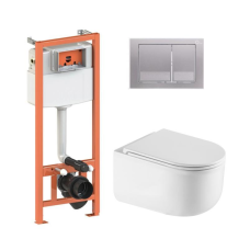 Готове рішення Qtap для ванної кімнати: підвісний унітаз Taurus Ultra Quiet + комплект інсталяції Nest 4 в 1