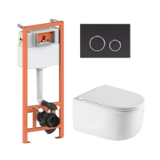 Готове рішення Qtap для ванної кімнати: підвісний унітаз Taurus Ultra Quiet + комплект інсталяції Nest 4 в 1