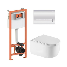 Готове рішення Qtap для ванної кімнати: підвісний унітаз Taurus Ultra Quiet + комплект інсталяції Nest 4 в 1