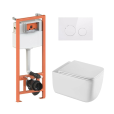 Готове рішення Qtap для ванної кімнати: підвісний унітаз Gemini Ultra Quiet + комплект інсталяції Nest 4 в 1