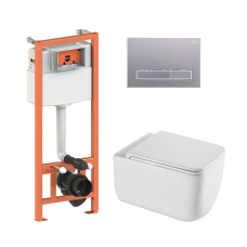 Готове рішення Qtap для ванної кімнати: підвісний унітаз Gemini Ultra Quiet + комплект інсталяції Nest 4 в 1