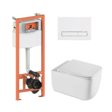 Готове рішення Qtap для ванної кімнати: підвісний унітаз Gemini Ultra Quiet + комплект інсталяції Nest 4 в 1