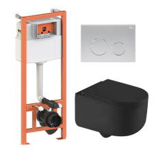 Готове рішення Qtap для ванної кімнати: підвісний унітаз Taurus Ultra Quiet + комплект інсталяції Nest 4 в 1