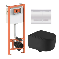 Готове рішення Qtap для ванної кімнати: підвісний унітаз Taurus Ultra Quiet + комплект інсталяції Nest 4 в 1