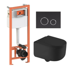 Готове рішення Qtap для ванної кімнати: підвісний унітаз Taurus Ultra Quiet + комплект інсталяції Nest 4 в 1