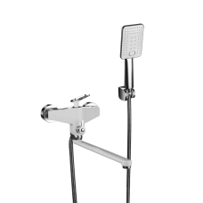 Змішувач для ванни Frap F2258, білий/хром