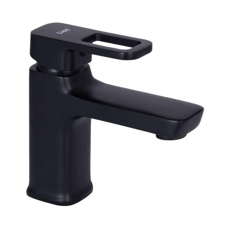 Змішувач для раковини Lidz Wawel 001 (k35) LDWAW001BLA45392 Black Змішувач для раковини Lidz Wawel 001 (k35) LDWAW001BLA45392 Black