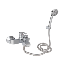 Змішувач для ванни Lidz Wieza 006 (з душовим гарнітуром) (k35) LDWIE006CRM45410 Chrome