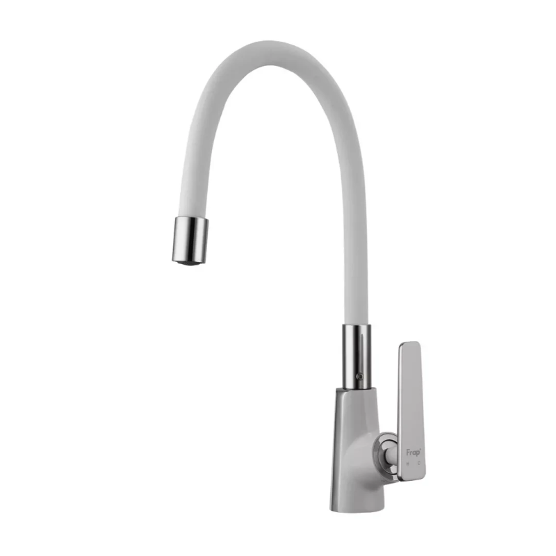 Змішувач для кухні Frap F4458, білий/хром Змішувач для кухні Frap F4458, білий/хром