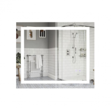 Дзеркало Qtap Mideya 800х700 з LED-підсвічуванням Touch, з антизапотіванням, з димером, рег. яскравості