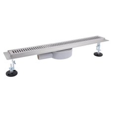 Лінійний трап Qtap Scorpio FA700 з нержавіючої сталі (поворотний сифон/сухий затвор) 700 мм