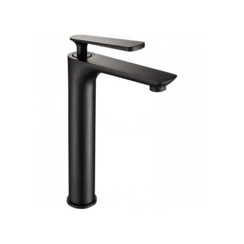 Змішувач для умивальника Frap F1052-57 високий, чорний
