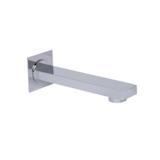 Вилив для систем прихованого монтажу Qtap Vytok 180 мм прямо полотняний QTVYT246CRM45932 Chrome