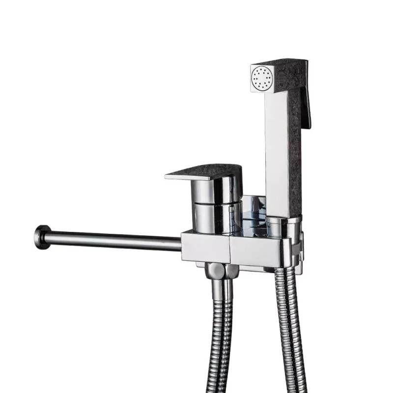 Гігієнічний душ Frap F7512 з паперотримачем, хром Гігієнічний душ Frap F7512 з паперотримачем, хром