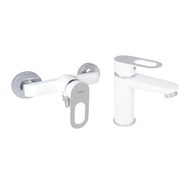Набір змішувачів Latwa 001 + Latwa 010 White Набір змішувачів Latwa 001 + Latwa 010 White