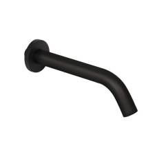 Вилив для систем прихованого монтажу Qtap Vytok 200 мм округлий QTVYT246BLM45931 Black Matt