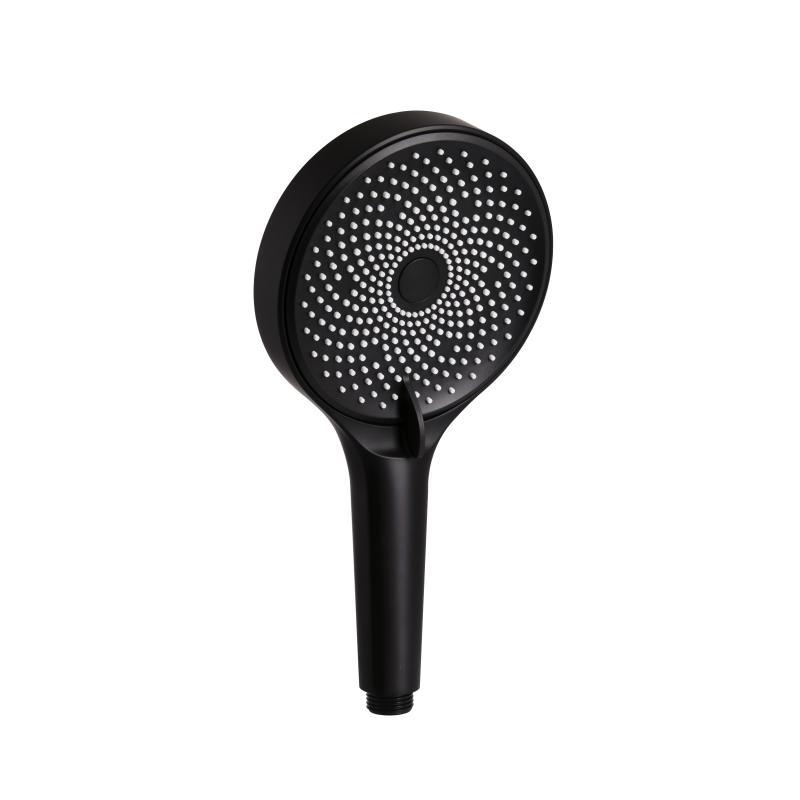 Лійка для ручного душу Qtap Rucni D 130 мм округла QTRUC125BLM45953 Black Matt Лійка для ручного душу Qtap Rucni D 130 мм округла QTRUC125BLM45953 Black Matt