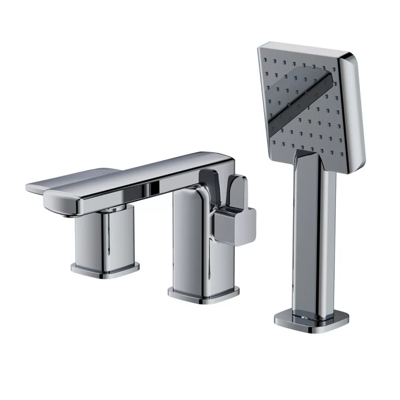 Змішувач для ванни на борт Frap F1160, хром