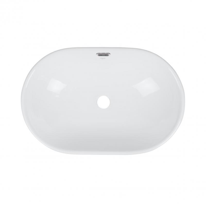 Раковина Qtap Leo 600x400x180 White QT11118014W Раковина Qtap Leo 600x400x180 White QT11118014W